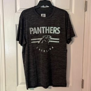 Black and gray Carolina Panthers t-shirt